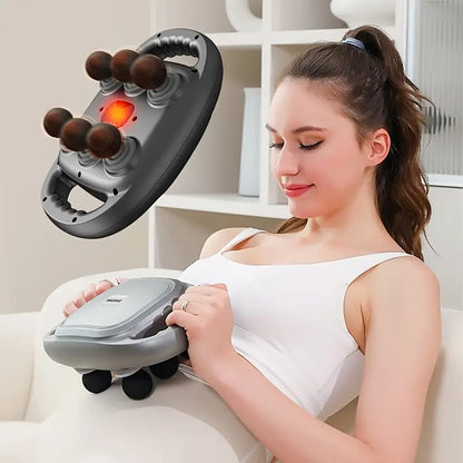 16-Head Deep Tissue Massage Gun