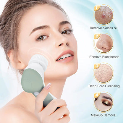 COSLUS 7-in-1 Facial Cleansing Brush