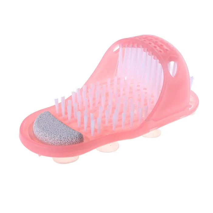 Plastic Shower Foot Massage Slippers