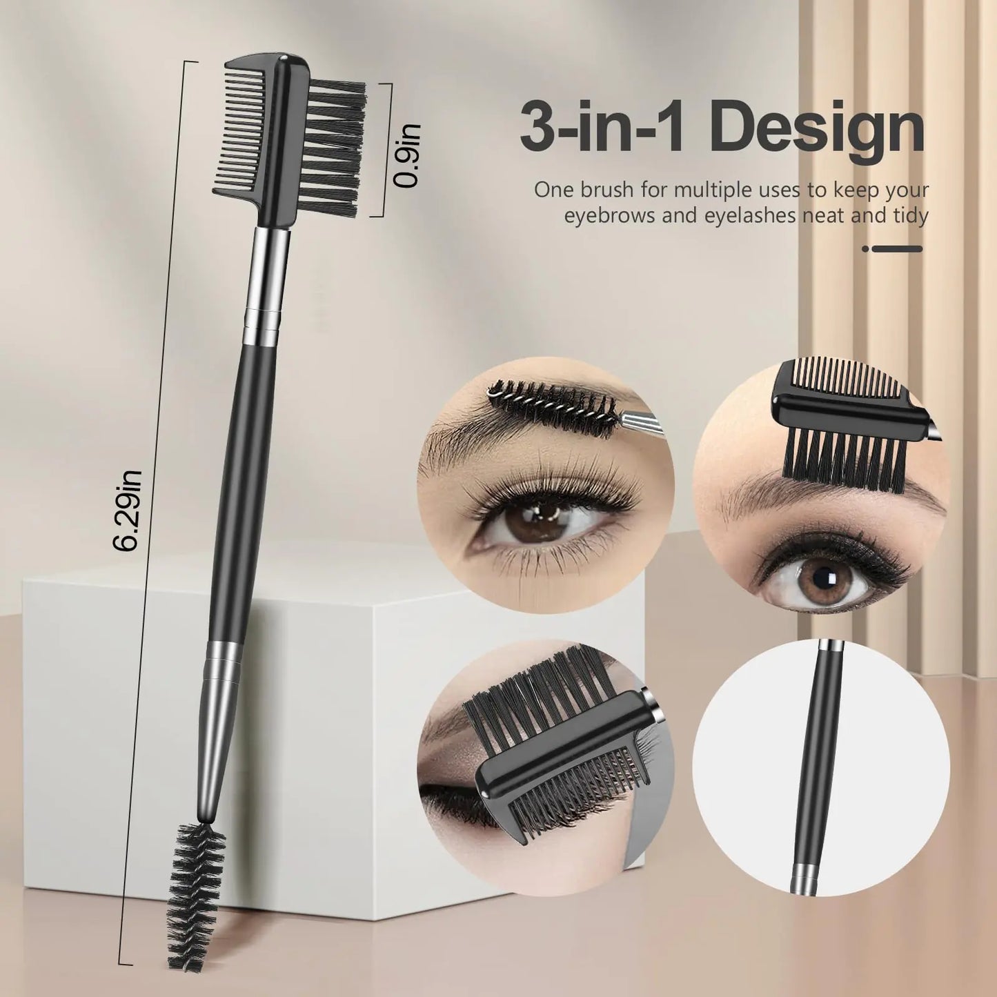 4-Piece Professional Eyelash Comb