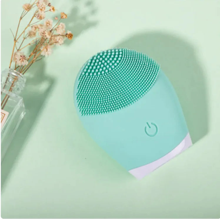 Ultrasonic Silicone Facial Cleansing Brush