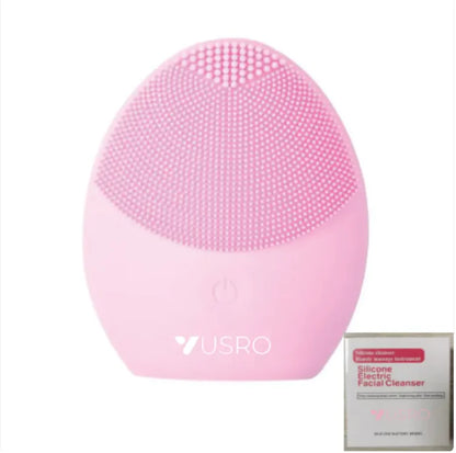 Ultrasonic Silicone Facial Cleansing Brush