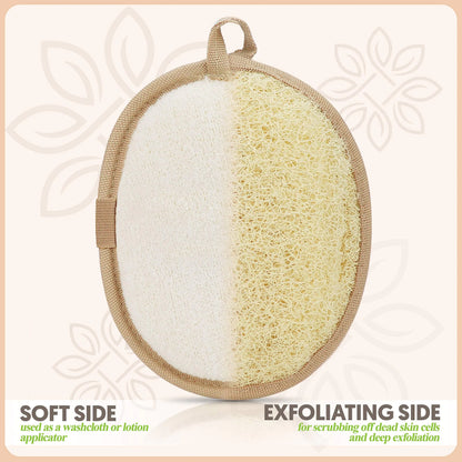 Almooni Natural Egyptian Loofah Body Scrubber