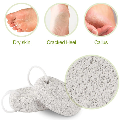 2PCS Natural Pumice Stone Callus Remover