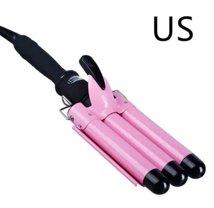 Triple Barrel Hair Curler Iron