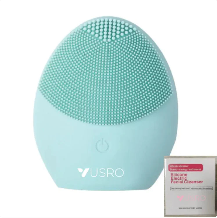 Ultrasonic Silicone Facial Cleansing Brush