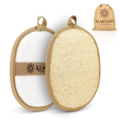 Almooni Natural Egyptian Loofah Body Scrubber