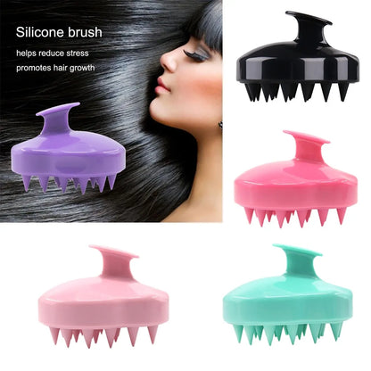 Silicone Handheld Scalp Massage Brush