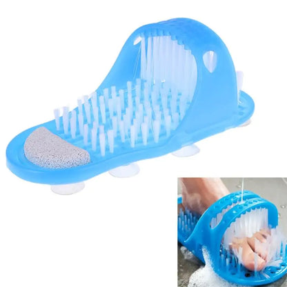 Plastic Shower Foot Massage Slippers