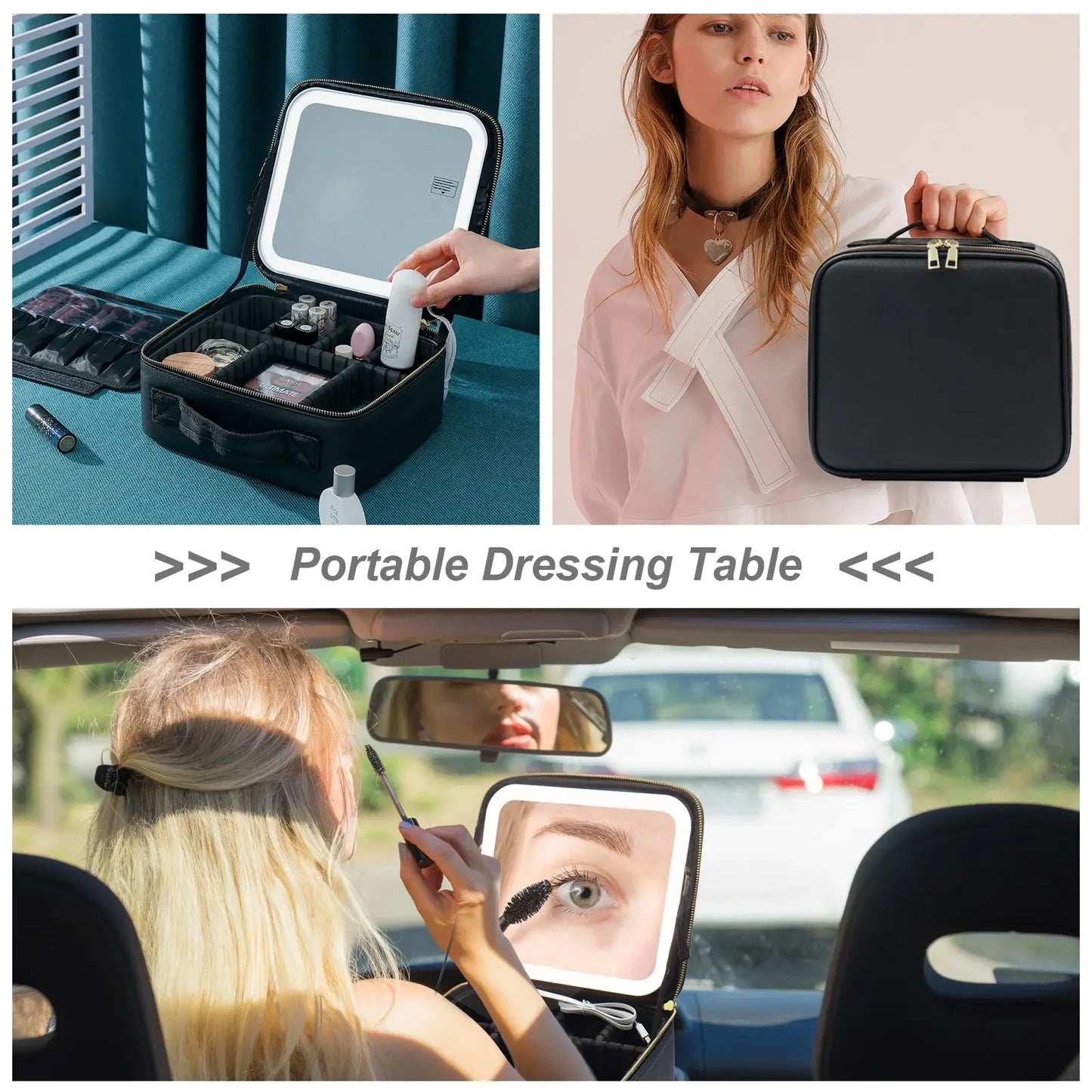 Portable Travel Makeup Bag