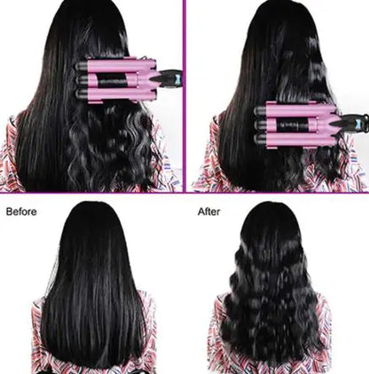 Triple Barrel Hair Curler Iron