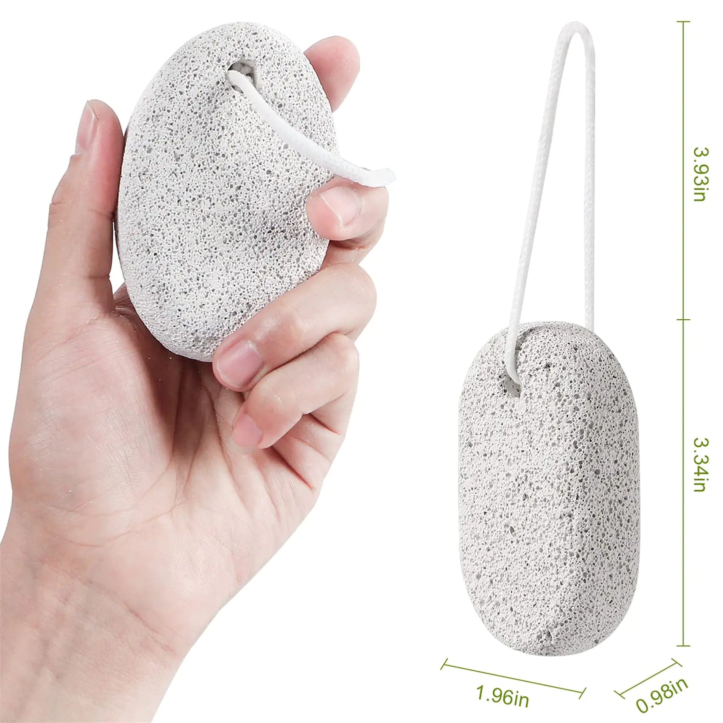 2PCS Natural Pumice Stone Callus Remover