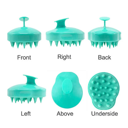 Silicone Handheld Scalp Massage Brush